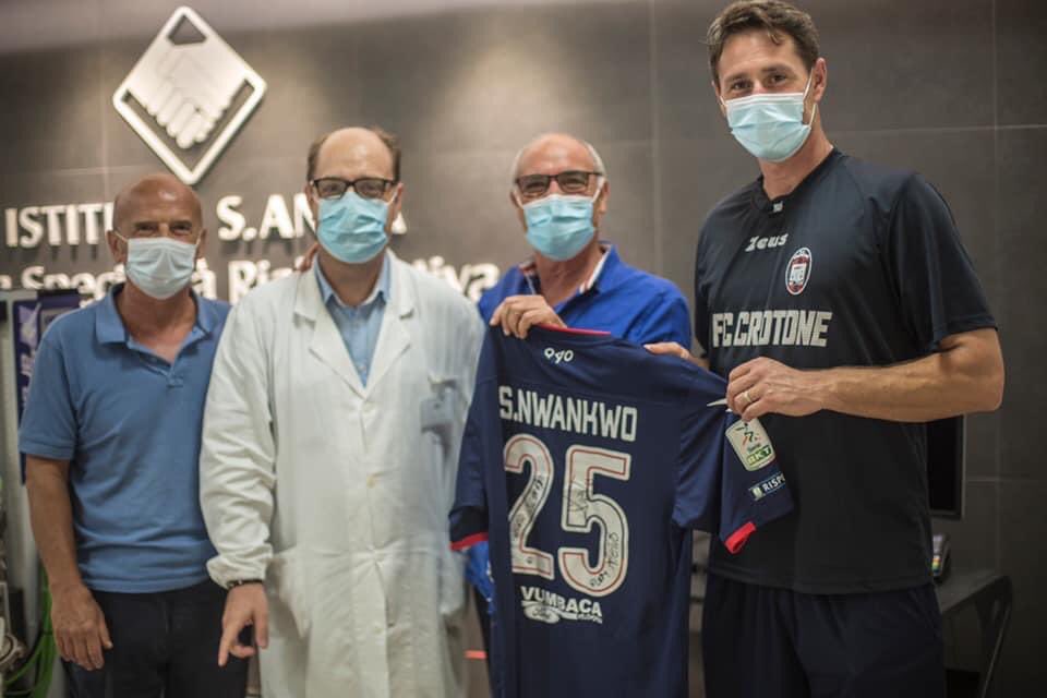 SimoneCarozzo's tweet photo. Un ottimo esempio di collaborazione tra diverse eccellenze come #istututiSantAnna di Crotone ed il @FcCrotoneOff sfruttando laboratori specializzati ed all’avanguardia della @btsbioeng https://t.co/ujcx6ipAnT