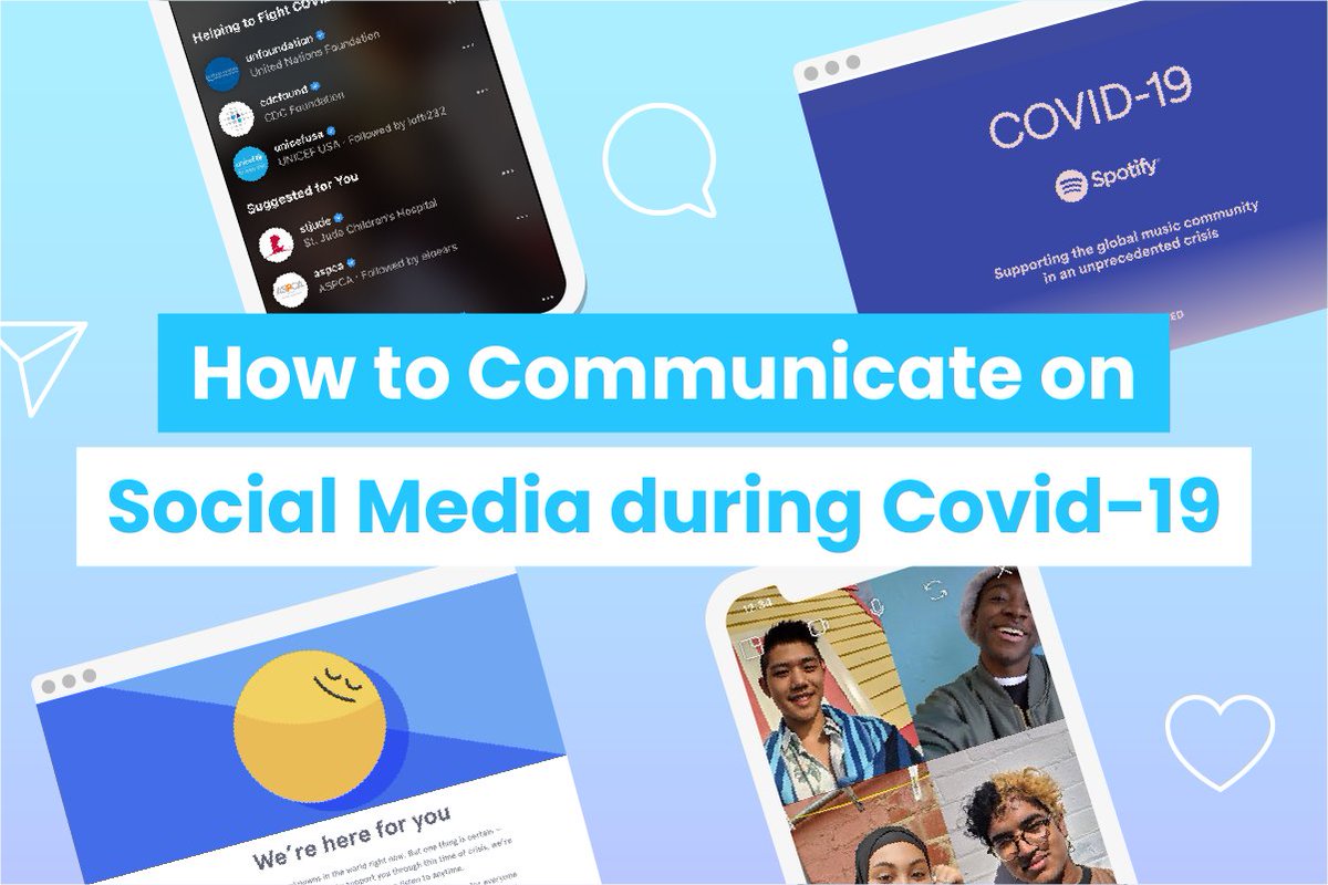 Need help navigating your social media presence in light of a global pandemic? Usage for Facebook and Instagram has increased nearly 50% since COVID-19 began. Your online presence is more visible than ever, use your platform wisely. buff.ly/33TukCU  #SocialMediaTips
