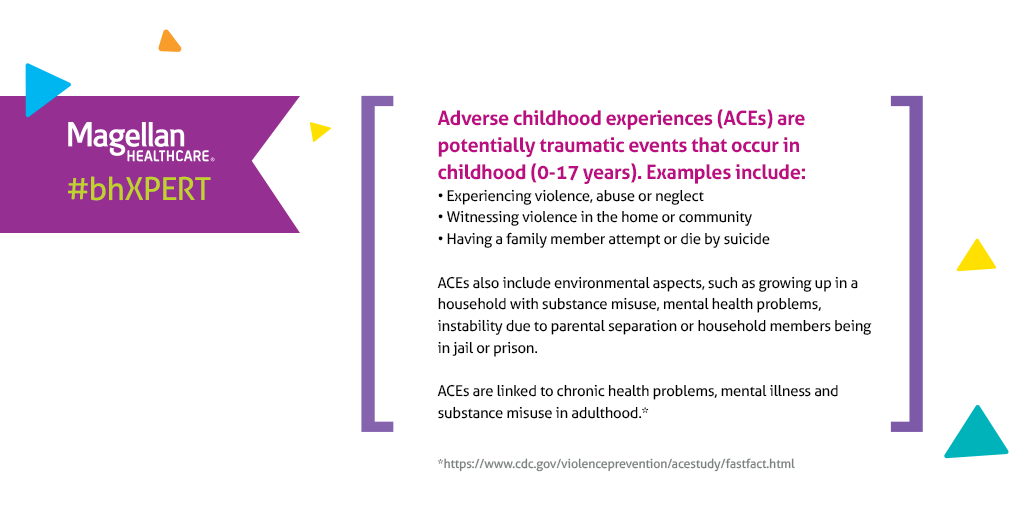 MagellanHC's tweet image. Let’s get started with a brief description and information about Adverse Childhood Experiences (ACEs). #bhXPERT #ACES #ACEinterface #traumainformed #ACEinformed