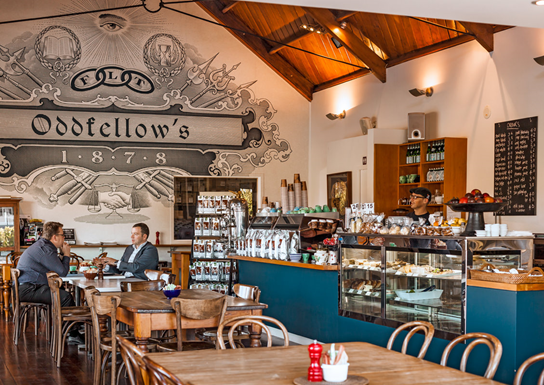 OK, great. But both these places look nice; I'm getting the vibe I'd be treated well in both and that the proprietors of both are good at what they do. And I expect to be able to purchase food and drink in both. So why does my brain give me two separate categories here?