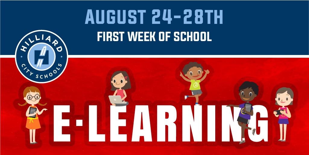 Today, August 13, The Franklin County COVID level is Three or Red.  Following Board of Education approved plans, Hilliard Schools will begin the school year on August 24, 2020, in eLearning.  Go to HilliardSchools.org for more details.