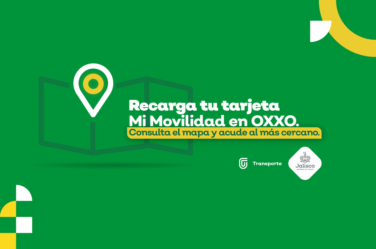 TransporteJal's tweet photo. Cada vez hay más tiendas OXXO en la ciudad donde puedes recargar tu tarjeta Mi Movilidad y así pagar la tarifa exacta. 

Ingresa aquí para saber cuál te queda cerca: 
https://t.co/n4NBmaM1tF https://t.co/gW29KlGLgp