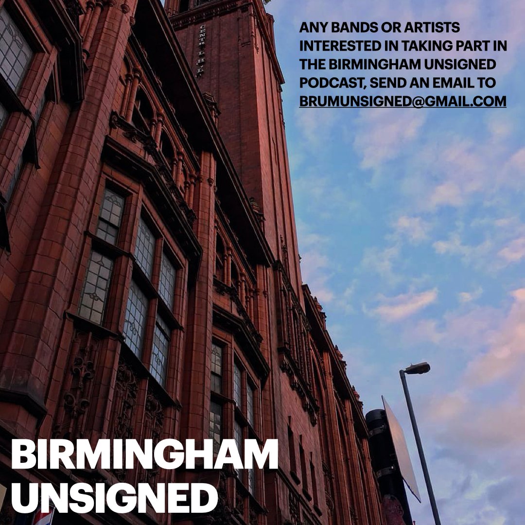 Brum_unsigned's tweet image. Any artists interested in being interviewed for the Birmingham Unsigned Podcast? 

Drop an email to brumunsigned@gmail.com and we can get the ball rolling.

And have a listen to our previous episodes to get a feel for the show:
podnews.net/podcast/152403…