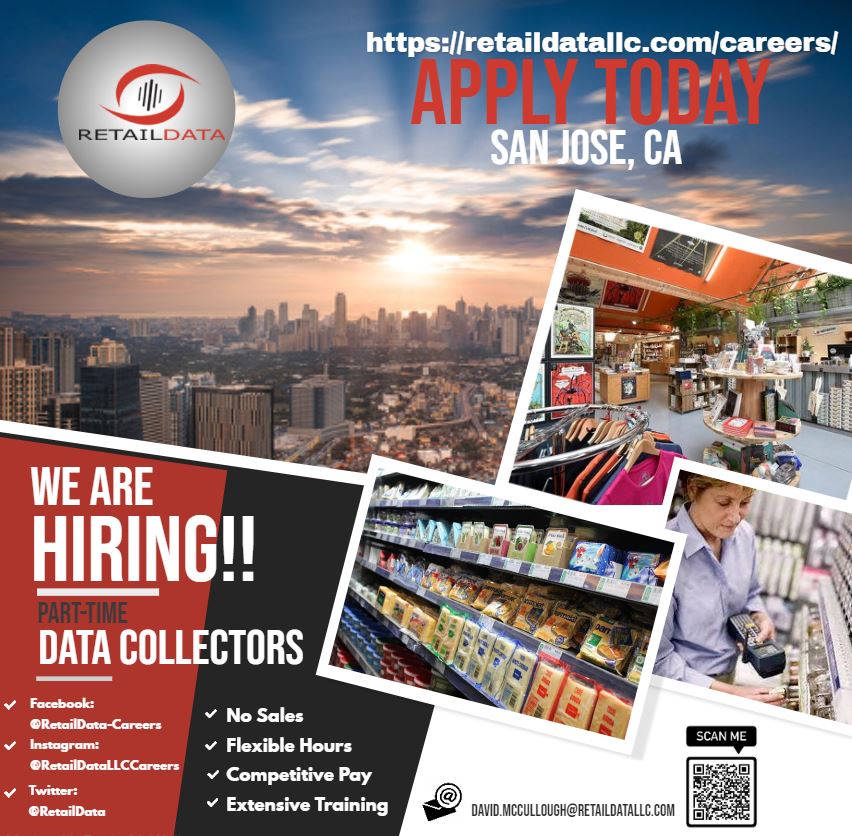 Retail Data LLC (@retaildata) on Twitter photo 💵💵💵💵Did you know that there is a quick and easy way to make some extra cash, join RetailData and start earning. 💰🛒📱 If you live in San Jose, CA then contact Dave (david.mccullough@retaildatallc.com), or go to the website and hit apply.
#readyToWork #JobOpening #backtowork 💵💵💵💵Did you know that there is a quick and easy way to make some extra cash, join RetailData and start earning. 💰🛒📱 If you live in San Jose, CA then contact Dave (david.mccullough@retaildatallc.com), or go to the website and hit apply.
#readyToWork #JobOpening #backtowork
