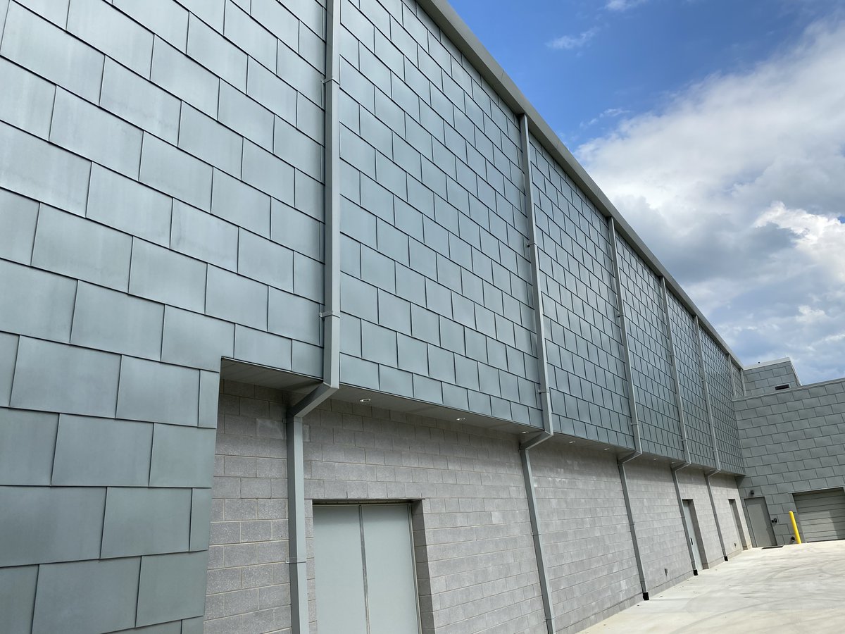 Southern Area Aquatic and Recreation Complex​ turned out beautiful, featuring DMI's Flat Lock and Ship Lap Panels in prePATINA blue-grey 1mm RHEINZINK®

Installer: IronShore Contracting
General Contractor: Coakley Williams
Architect: <a href="/HughesGroupArch/">Hughes Group Architects</a> 

#dmimetals