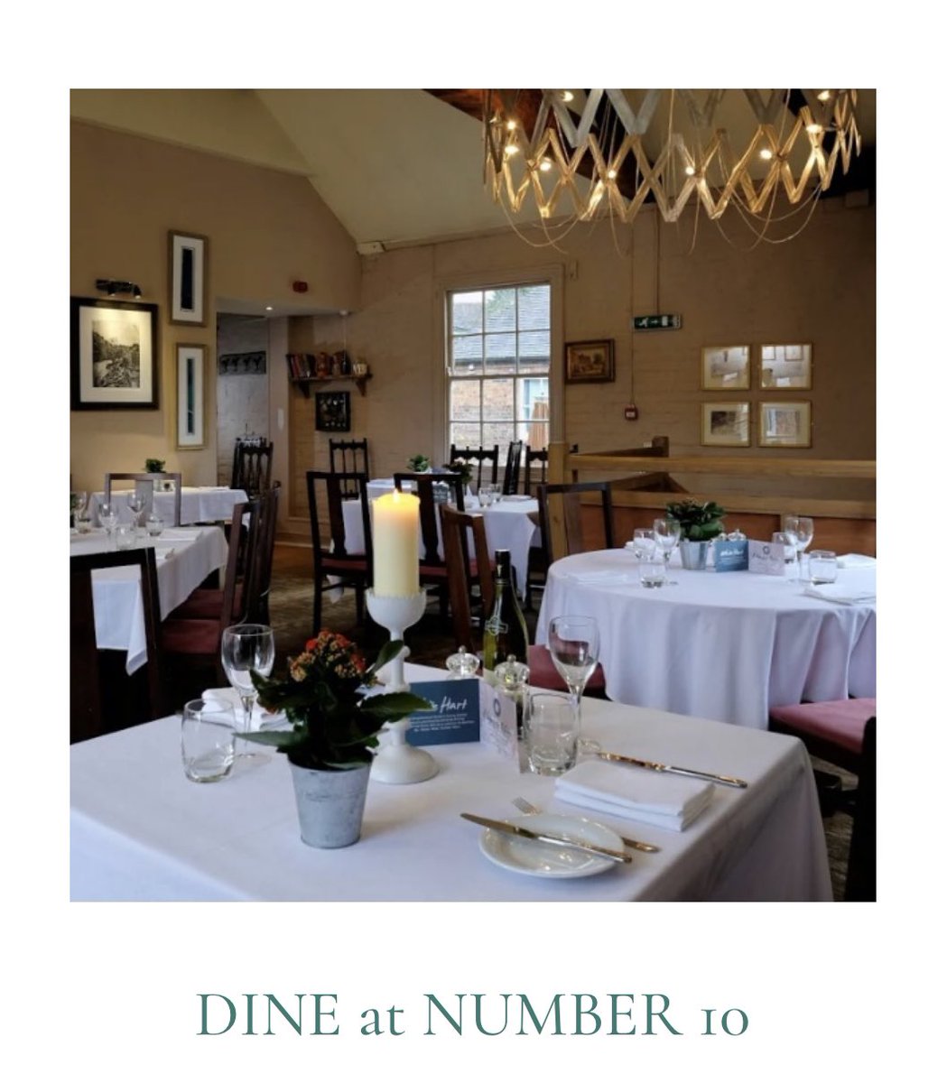 Venturing out and seeking something a little special, but not at all stuffy? Our Number Ten Restaurant may be your answer. Relaxed &amp; spacious with views of the river. New menus now released. Best to book! whitehartironbridge.com/number-ten-din…