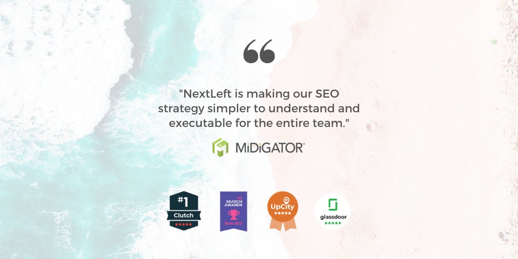 ⭐️⭐️⭐️⭐️⭐️- Five Stars for #SEO on Clutch.co
#contentmarketing #digitalmarketingagency