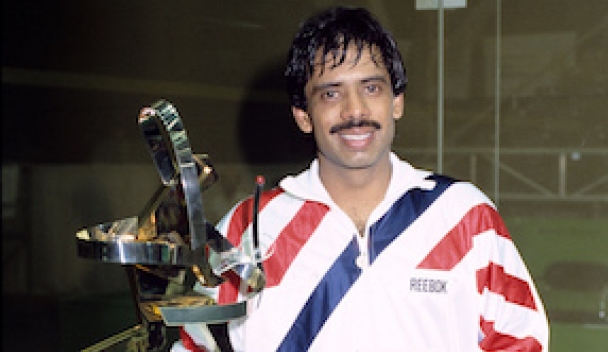 1980s also saw emergence of Jahangir Khan, the greatest ever athlete produced by the country. 1981 – At age 17 became the youngest winner of the World Open, beating Australia's Geoff Hunt in final. He then won 6 World Open and 10 British Open titles.