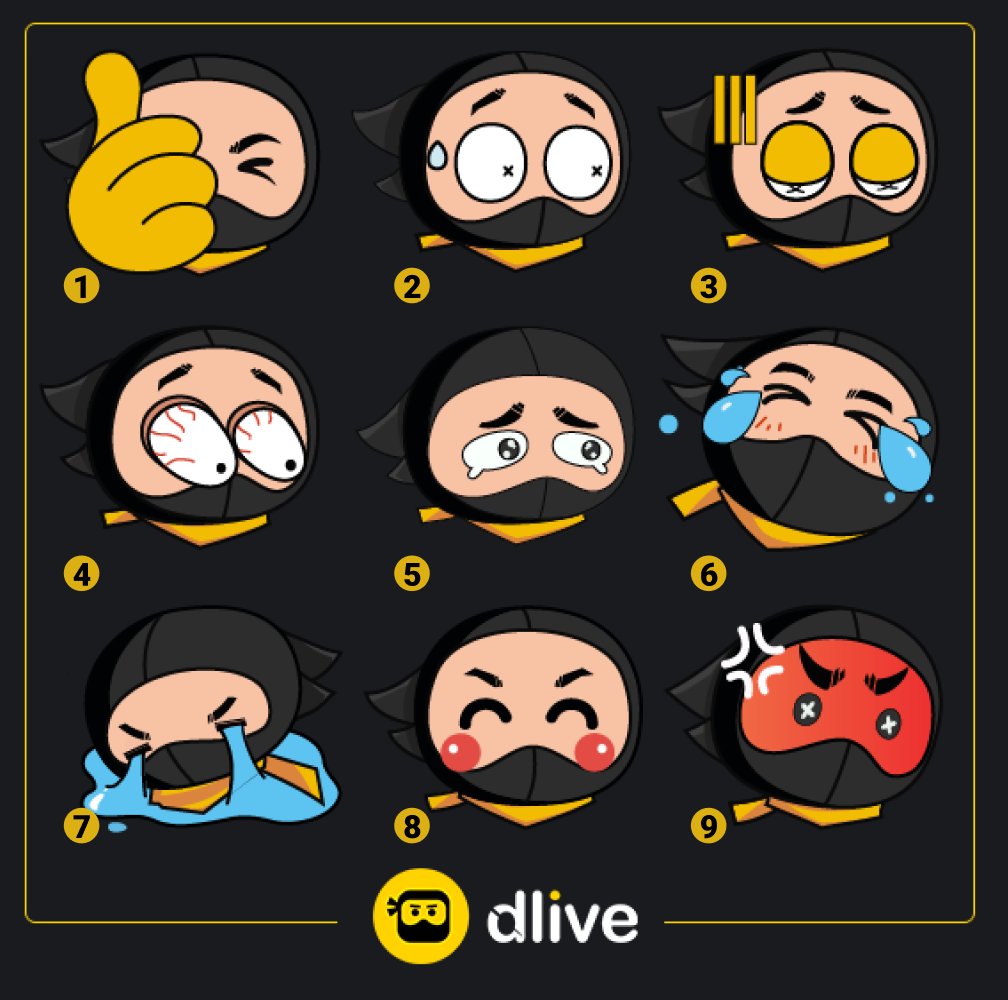 OfficialDLive's tweet image. 🎁DLive Giveaway🎁

What’s your favorite DLive Emote? 😏 

Retweet, tag one friend and comment below with the # and we’ll send some pals a Ninjaghini 🏎️ 🏎️ 🏎️

#DLiveGiveaway #DLiveEmotes #DLiveTV