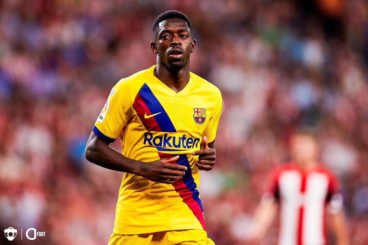 ActuFoot_'s tweet photo. Ousmane Dembélé a reçu le feu vert médical et est apte à disputer le quart de finale d'#UCL entre le FC Barcelone et le Bayern Munich, ce vendredi.

(officiel) https://t.co/JEyhh4ZeF5