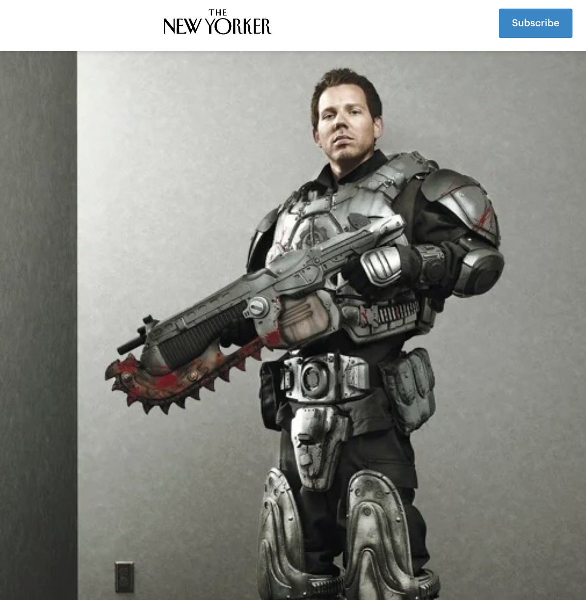 Cliff Bleszinski took the helm. Known as "CliffyB," a name reclaimed from a childhood bully, the jocular, sandy-haired game designer was something of a celebrity having joined Epic in 1992.How many gamers get featured in the New Yorker?Still, he wouldn't last.