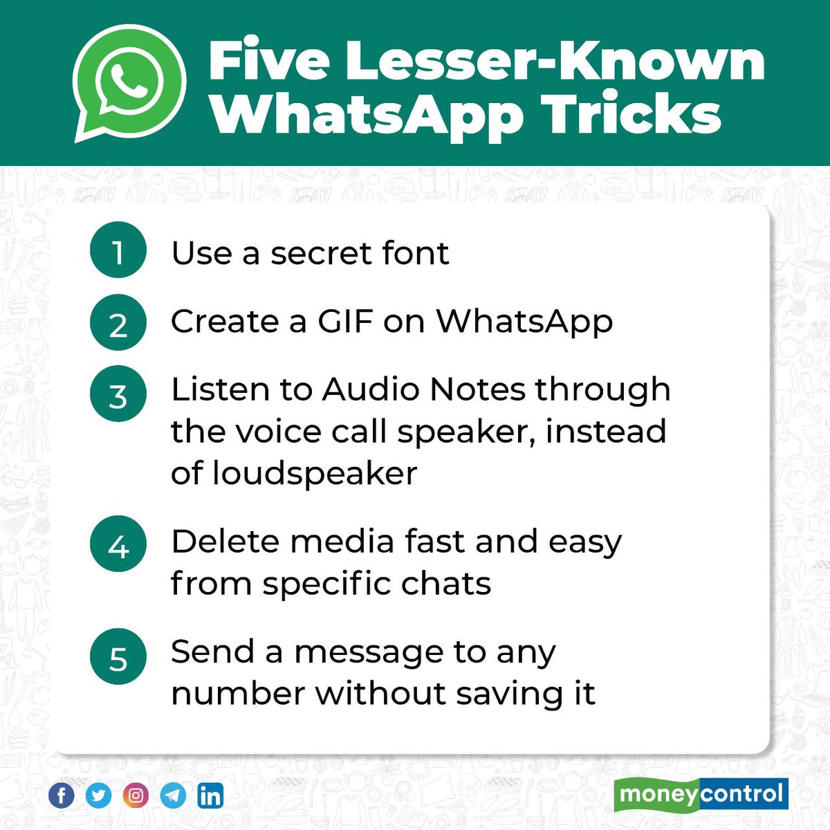 Happy To Help! 🙂 Read (via @KaranBajaj) 📲▶️ moneycontrol.com/news/business/… @WhatsApp #WhatsApp #Tricks #Technology #ProTips #TechnologyGyan