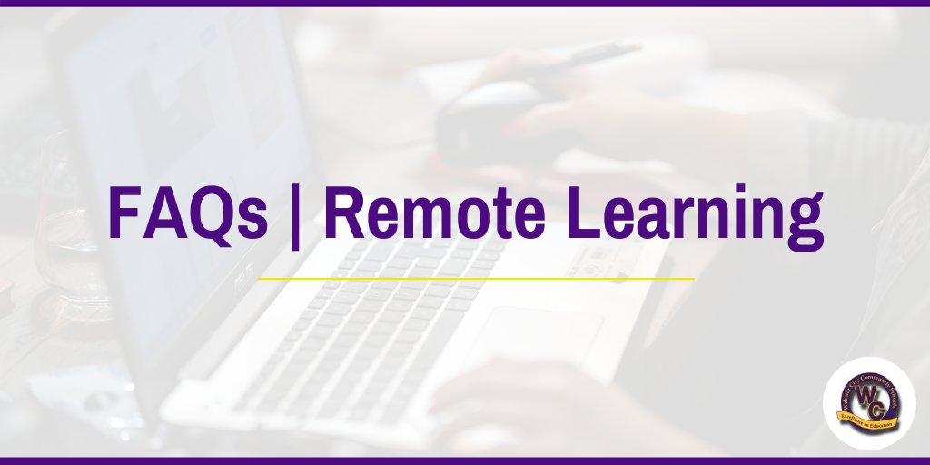 WCDistrict's tweet photo. Find answers to FAQs on how remote learning will work in Webster City schools! We will continue to update this document on a regular basis: https://t.co/pRpey73Orp

In Spanish: https://t.co/uwef1DhB5G

District's Return to Learn Page: https://t.co/RJFcap83wu https://t.co/yPheQGUexp