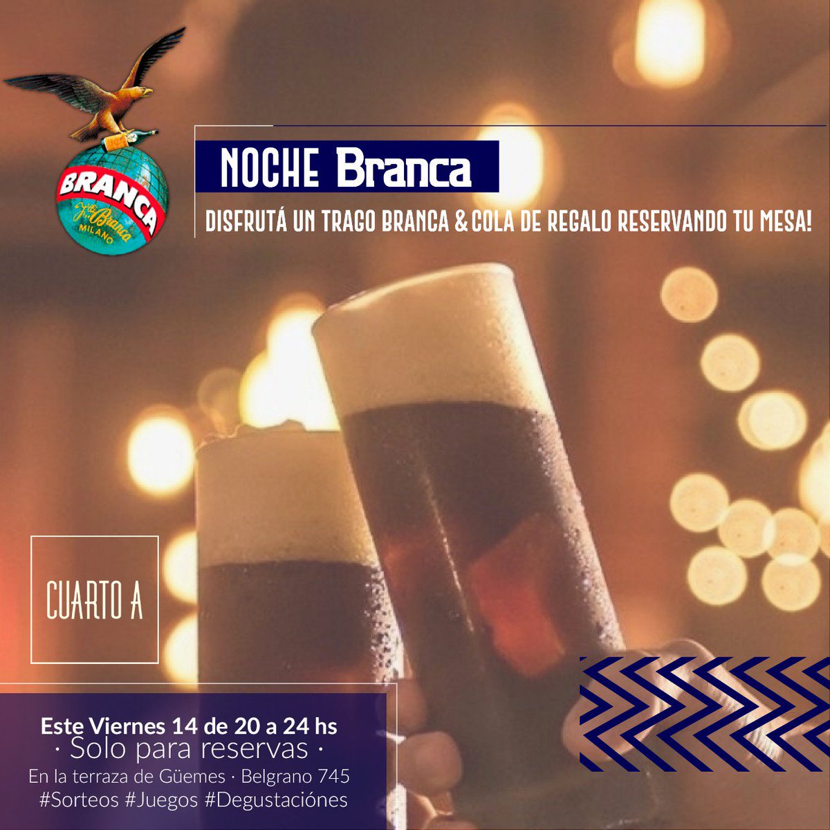 CuartoAbar's tweet image. 🔹 Últimas reservas para este bombazo, últimos lugares para esta #NocheBranca
Lo leíste bien, ¿Hay una noche más interesante que esta? VOFI
📞 ¡Solo con reserva por WhatsApp al 3517035491!