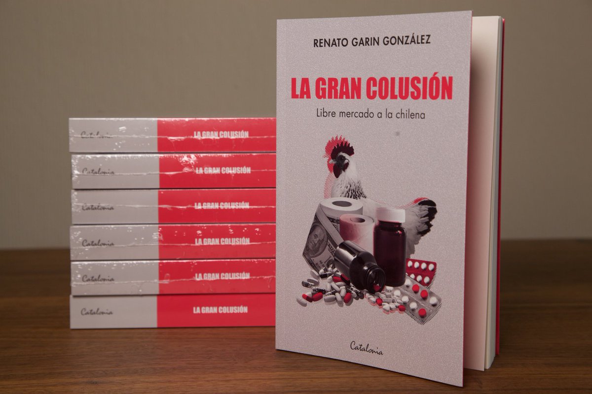 RenatoGarinG's tweet image. Me llegaron libros ! Voy a sortear un ejemplar de La Gran Colusión entre quienes hagan RT con el hashtag #LaGranColusión 
Sorteo sábado 9pm
