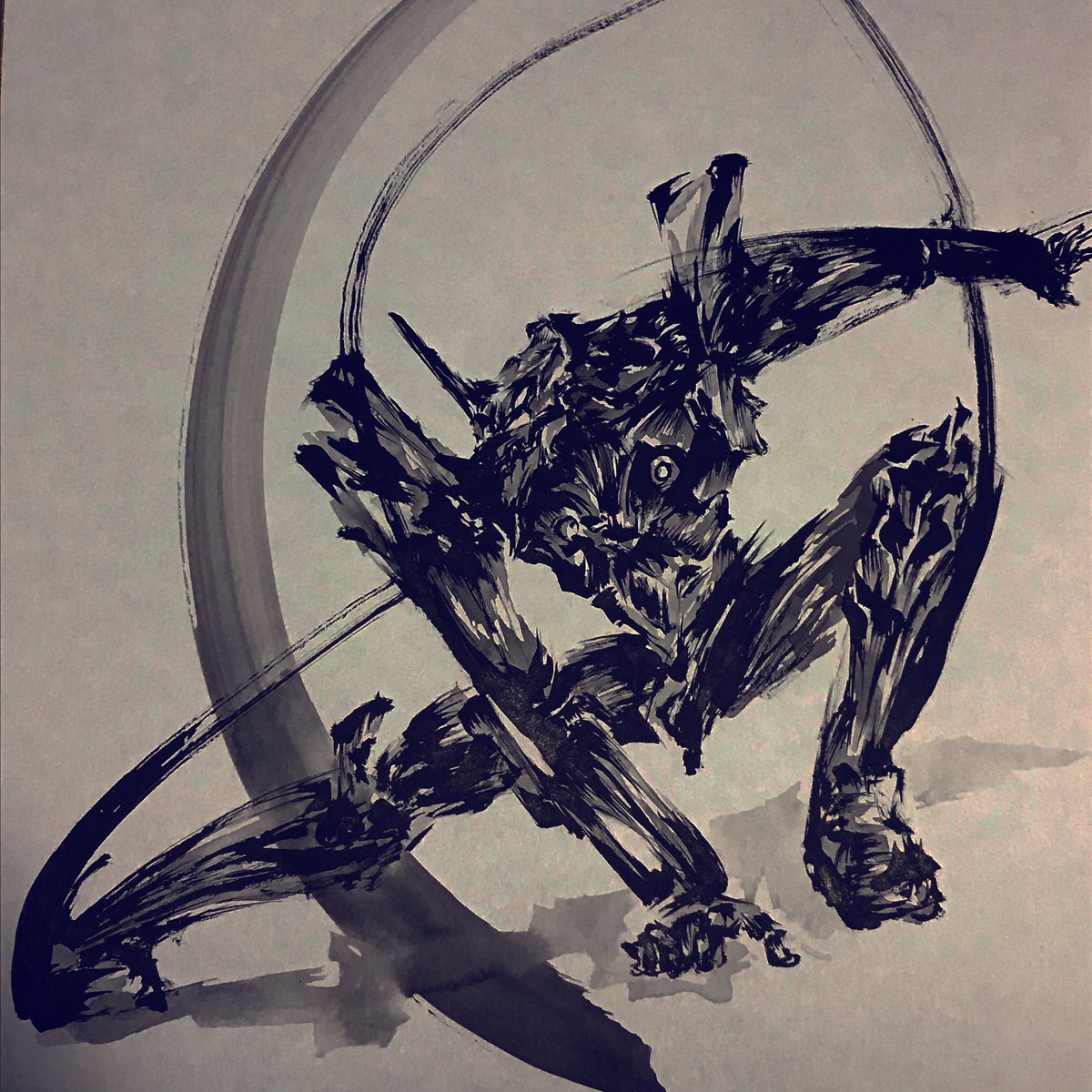 エヴァ描きました！ #絵 #イラスト #色紙 #エヴァ #エヴァンゲリヲン