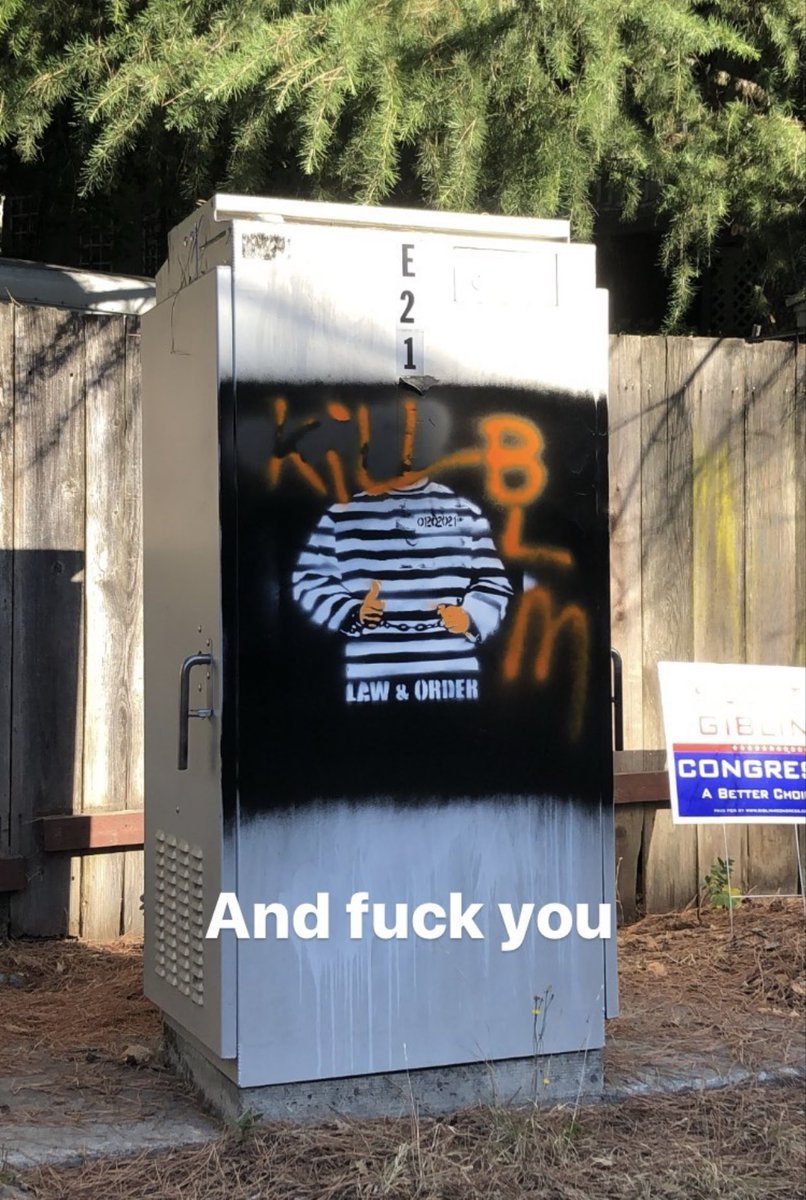 matt_gauger's tweet photo. So these are appearing in Napa, we covered this one up. Highly recommend driving around with some black spray paint. https://t.co/K7wtlFNn7x