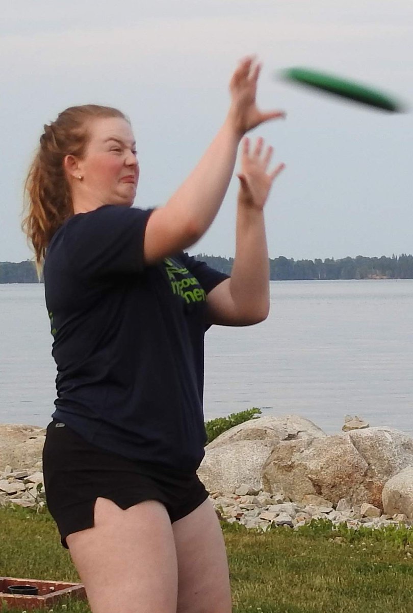 ButlerOlympics's tweet photo. We are going to be missing Abby this year as well. It's a shame she is going to miss the frisbee event .... She loves it https://t.co/rN6MiA3XeK