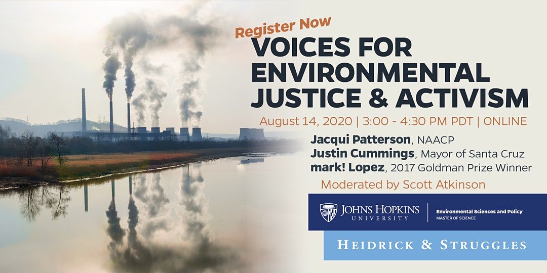 “The pandemic, the police, and pollution are co-conspirators of morbidity in our communities” -mark! EYCEJ Member & Executive Director, & 2017 North American Recipient of the @goldmanprize. Catch him on this panel tomorrow! Register here eventbrite.com/e/the-business…