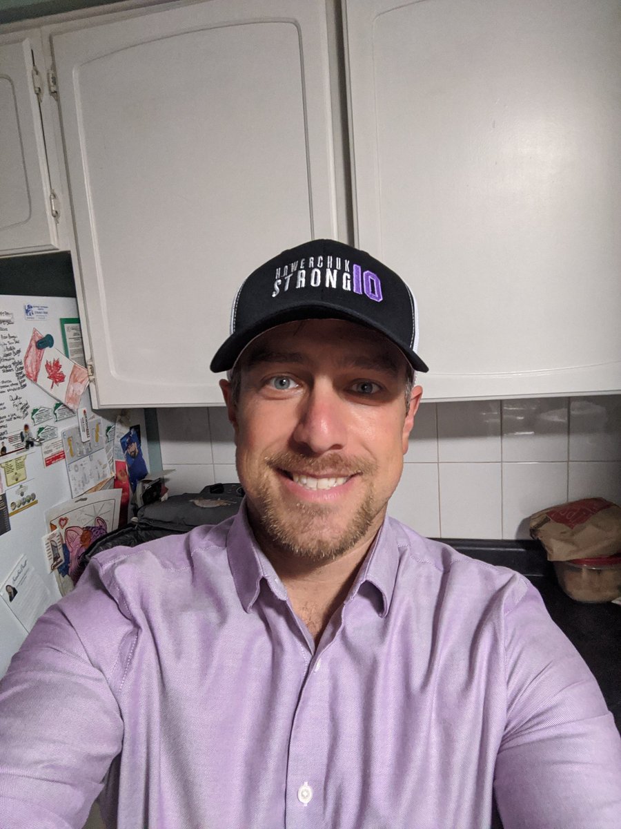 nickleone8077's tweet photo. This just in!  #HawerchukStrong I'll wear it proud!! Thank you @HawerchukStrong https://t.co/ijOfpE33f8