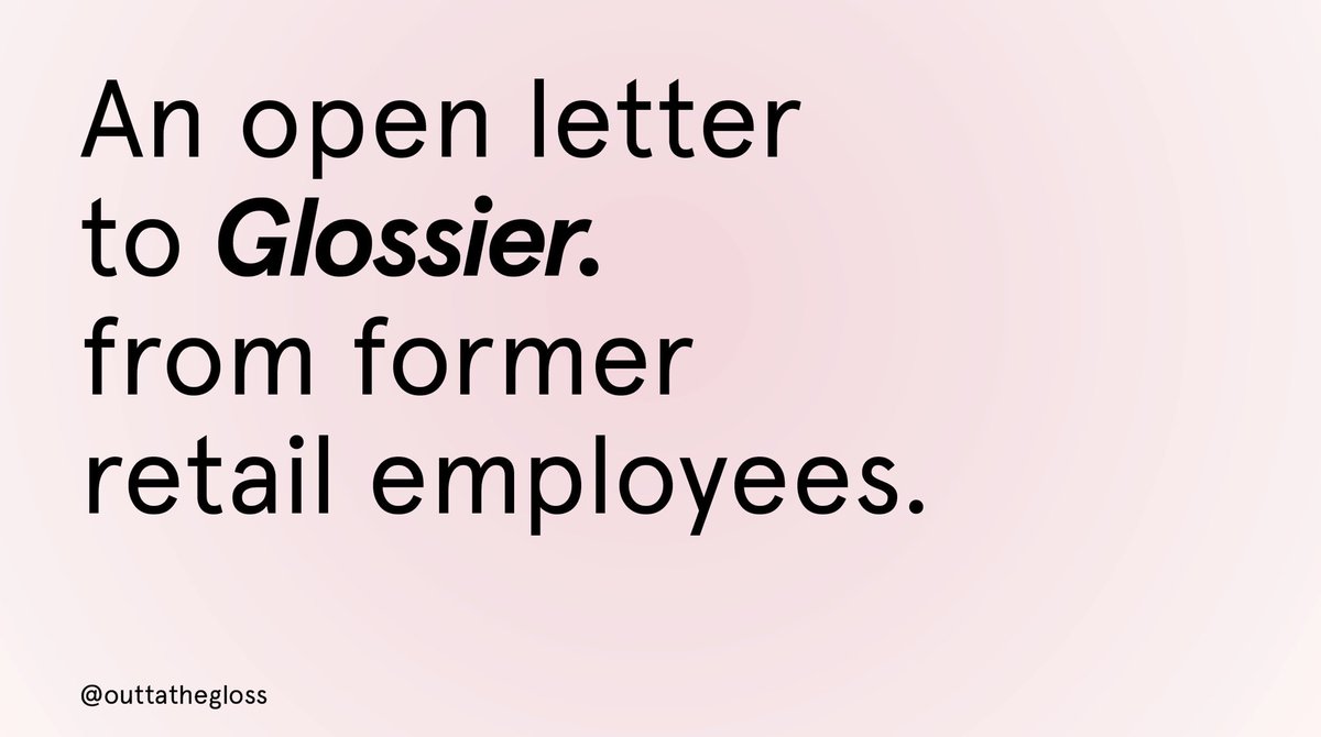 outtathegloss's tweet photo. Read our entire open letter and demands here: https://t.co/vpRYAWqV1v
Find us at @outtathegloss on Instagram.
#outtathegloss https://t.co/aaXiebjnD5