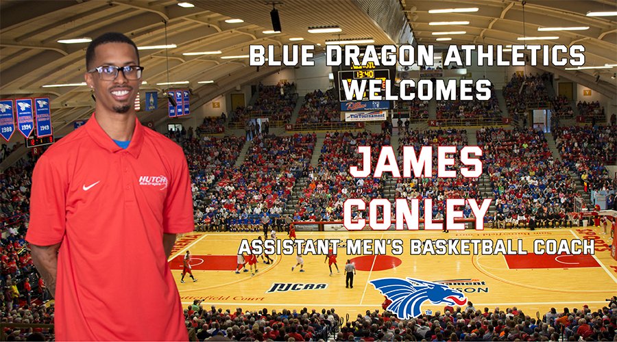 Welcome Back to Blue Dragon Nation, assistant men's basketball coach James Conley.