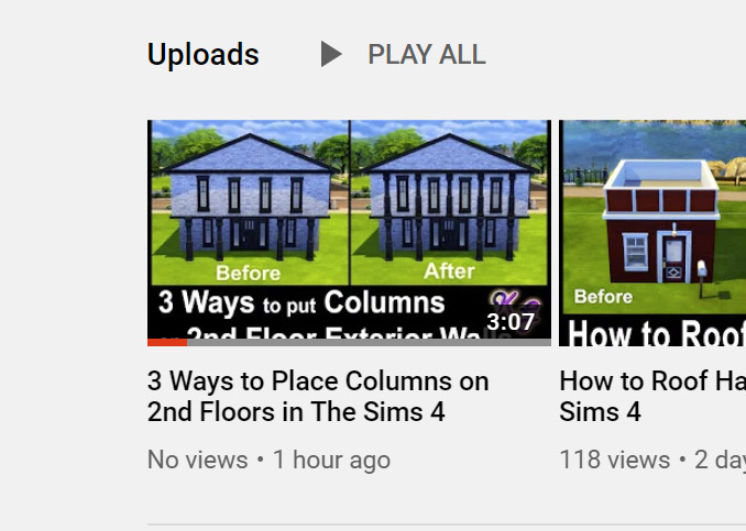 KrystalGamer1's tweet photo. Fellow YouTubers, my most recent video (today's) is showing 0 views but it has several likes and comments, so I know it's been viewed. Have any of you ever seen this? If yes, do you know how to fix it?
#youtube #youtubers #youtubeissues #TheSims https://t.co/TzryY6VEkk
