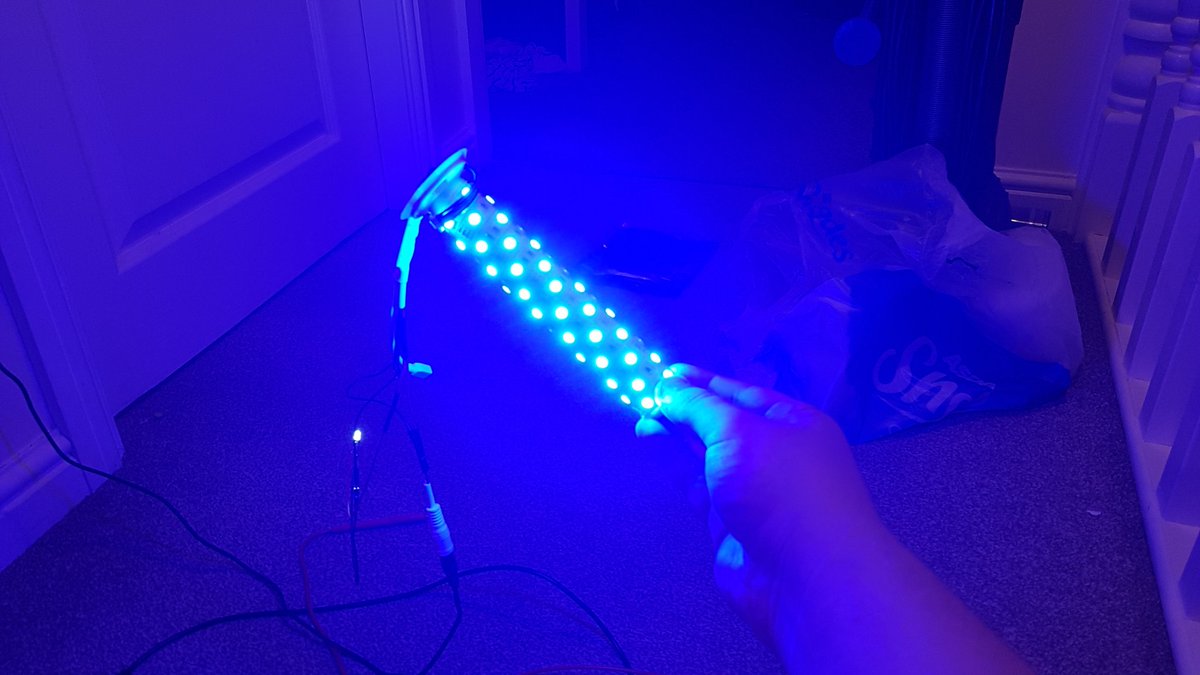 Fermion_Alpha's tweet photo. So it's pretty bright 😂 This will light everything up nicely #theexpanse #TheRazorback https://t.co/SuCycvwy9b