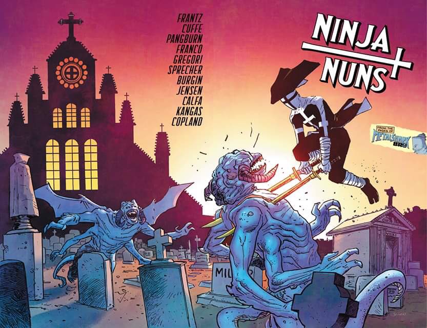 We are only $136 away from EVERY physical tier getting a wonderful <a href="/JasonCopland/">Jason Copland</a> mini-print. Jason is amazing and we love him— you will love his mini-print as well! 

Suns out? Nuns out! 
kck.st/2BVh47g