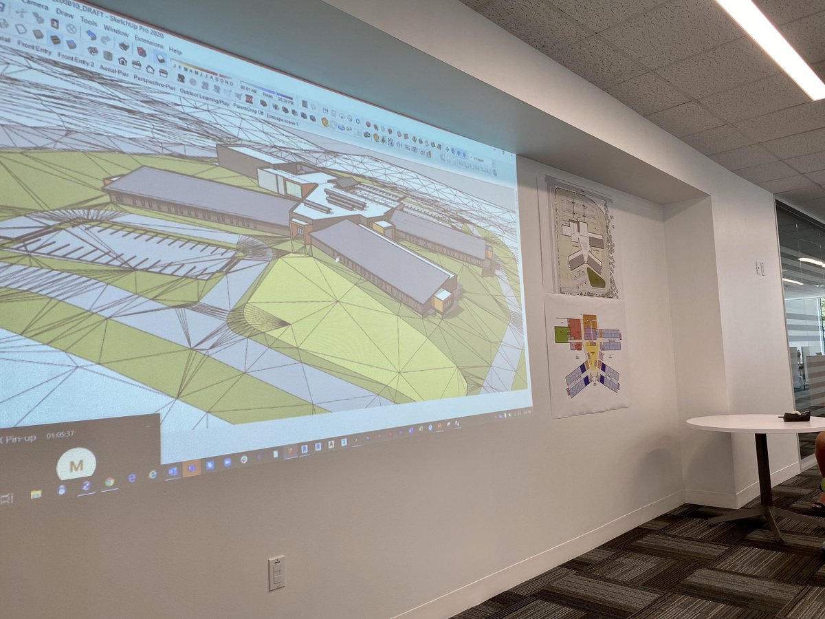 DEBouillion's tweet photo. It’s a pin up afternoon in the Austin office! Feedback and critique is part of our constant improvement process. @VLKArchitects #designtheexperience https://t.co/ebQbeLyE10