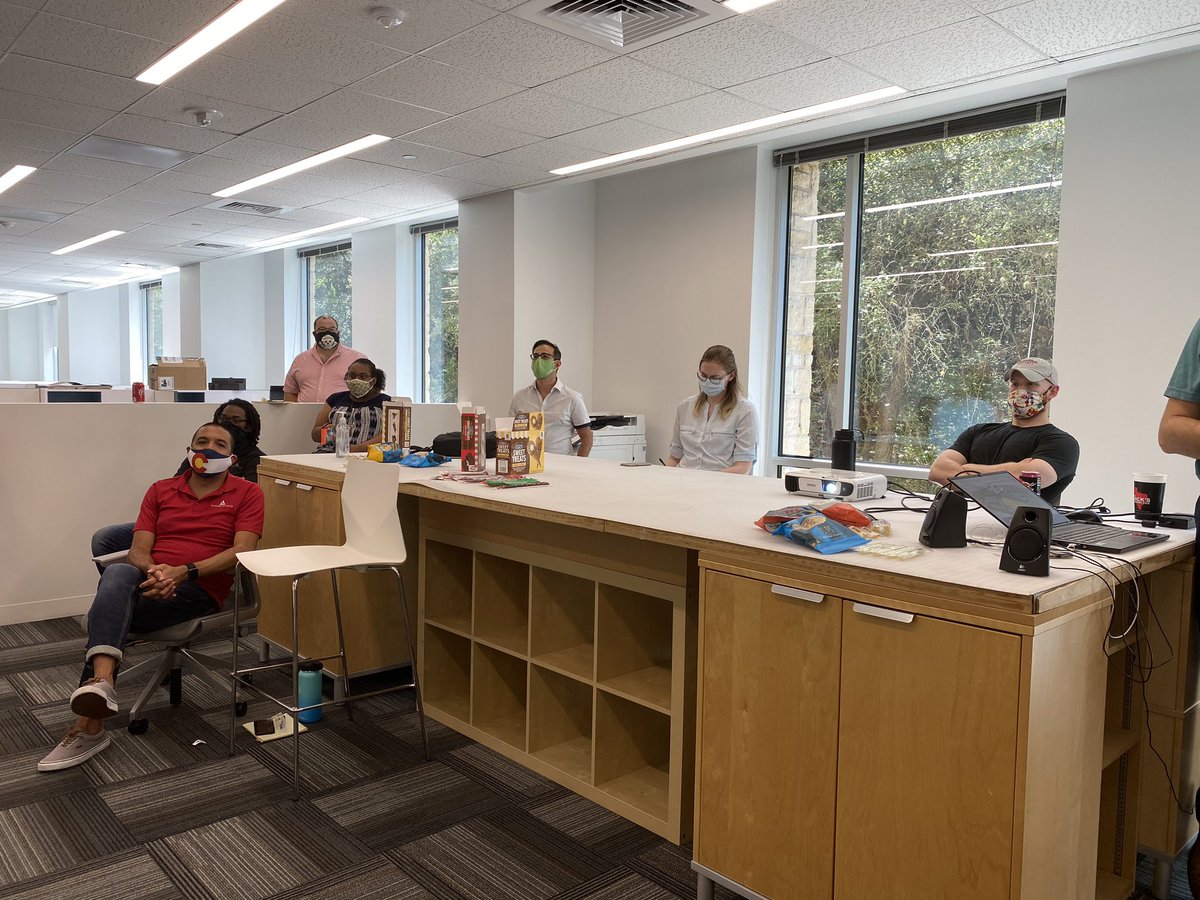 DEBouillion's tweet photo. It’s a pin up afternoon in the Austin office! Feedback and critique is part of our constant improvement process. @VLKArchitects #designtheexperience https://t.co/ebQbeLyE10
