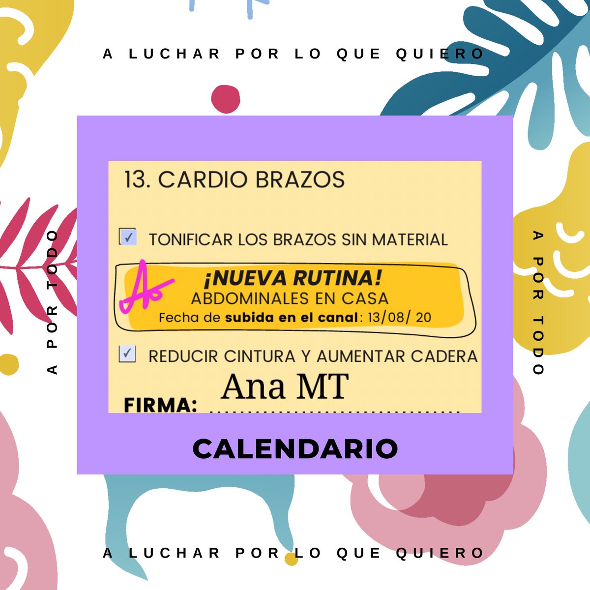 YPCT_anna4's tweet photo. ¡¡Wuu!! Día de fuerza y se sintió el trabajito en los brazos. Y como dice Patry ¡a por esos brazos de acero! Jajaja
@gymvirtual_com #YPCT #YoPuedoConTodo #GymVirtual #yoentrenoencasacongymvirtual https://t.co/O0vOTYY7tV