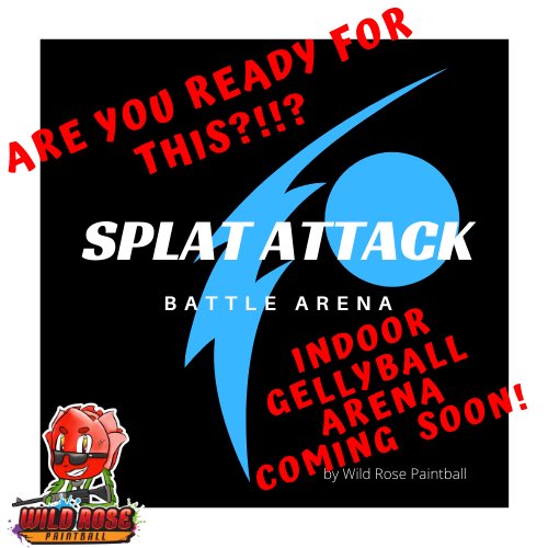 WildRosePball's tweet photo. We will have an all year round indoor arena for our Gelly Blasters! Party package information is up on our website with food included!! Book your hassle free, stress free parties today!! Great for kids and adults! Fantastic for team building! #wildrosepaintball #billingsmontana https://t.co/HMepec6a9W