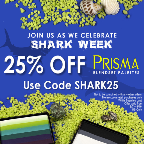 mehronmakeup's tweet photo. Bite into good savings while they last!! Get your Prisma Blendset designs on, link is in our bio.
*Snag em in π¨π¦ @hmsmakeupaccesories*
#mehronmakeup #paradisemakeupaq #prismablendset #sharkweek #sharkweek2020 #sharkweekmakeup #savings #discount #sale #markdown https://t.co/c6xLwGVS0v