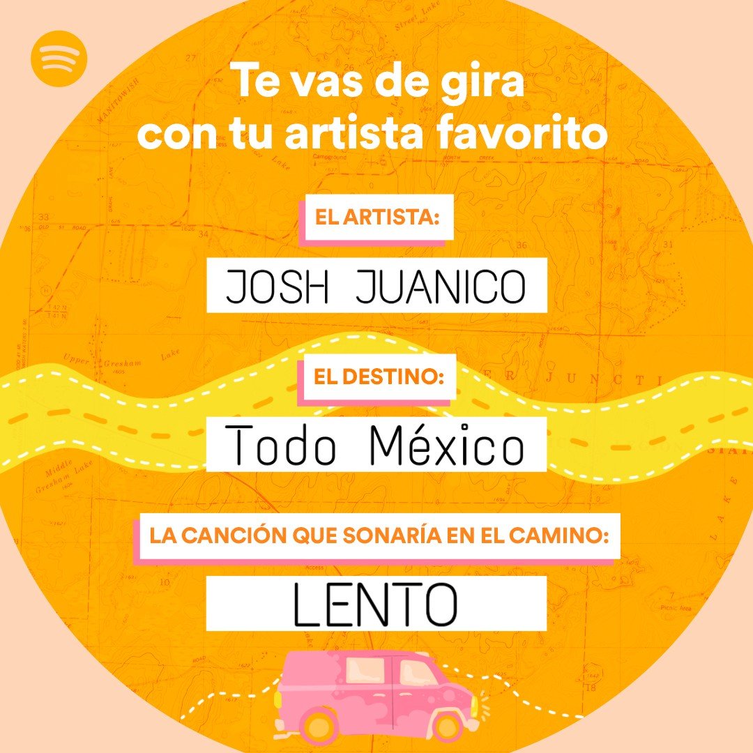 Grisel_Juanico's tweet photo. @SpotifyMexico El próximo 4 de septiembre viajando al ritmo de @JoshJuanico por todo México, osi osi. 🥰🥰🥰🥰 https://t.co/wpcE8ch5dD