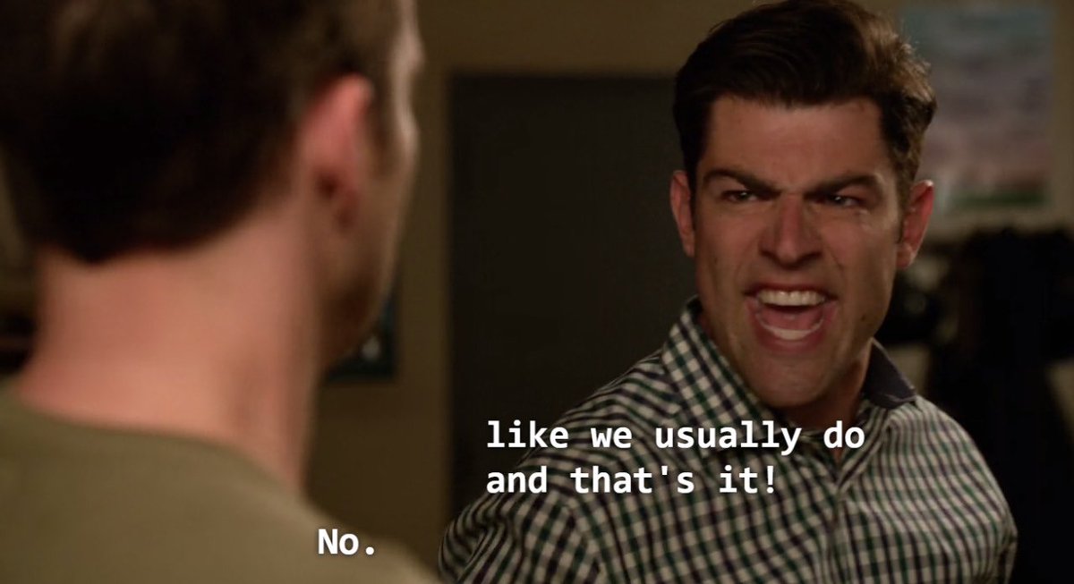out of context new girl (@nonewgirlcontxt) on Twitter photo 
