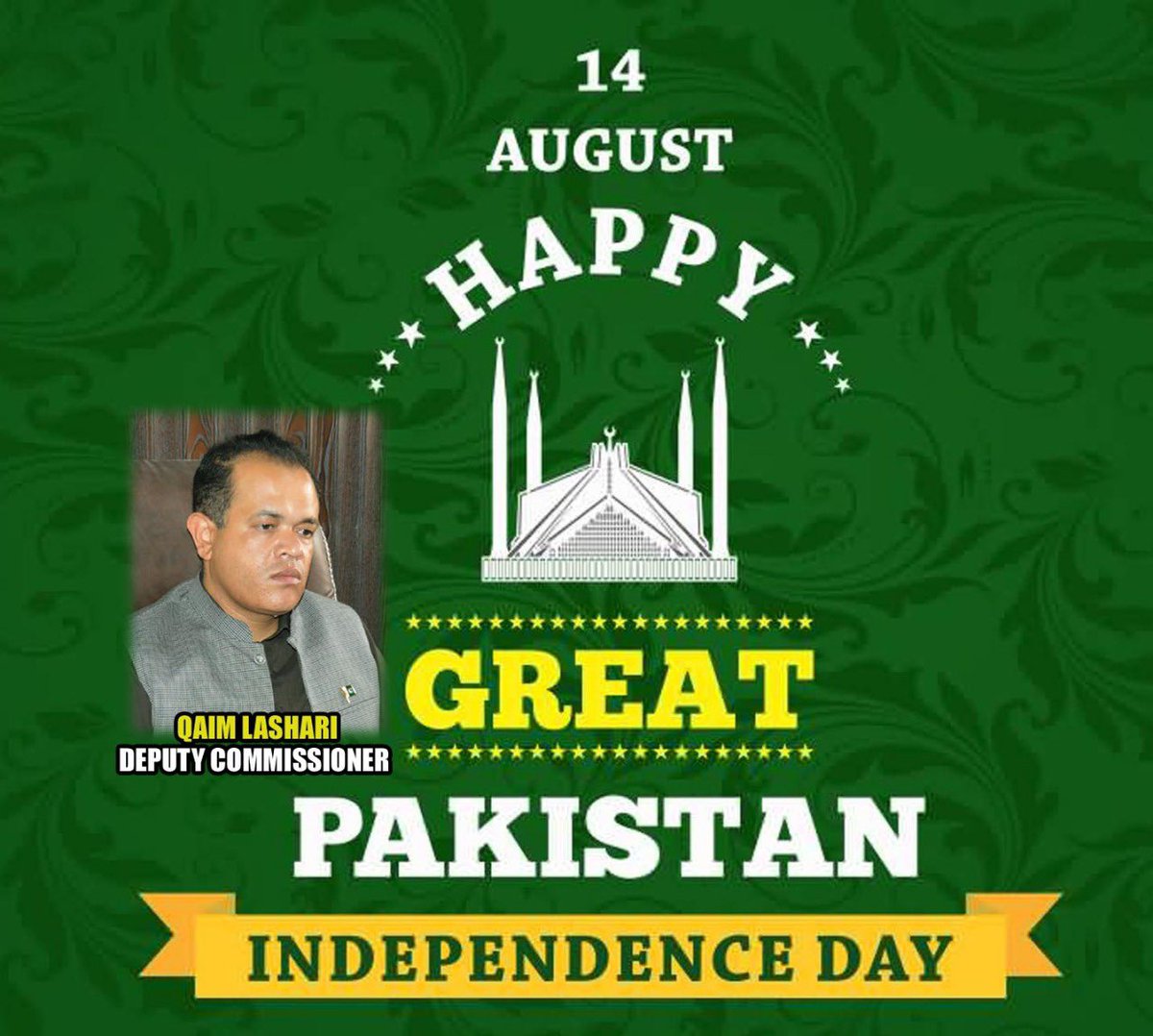 Happy Independence Day long live Pakistan 🇵🇰.
Nothing on earth can undo Pakistan (QUAIDE AZAM )