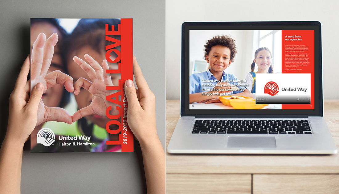 RampAgencyTO's tweet photo. The @UnitedWayhh brings people together to solve social issues &amp; improve lives. When the #Nonprofit needed a way to communicate its impact, it turned to us. We created an #ImpactReport that stands out in both print and digital, making it accessible online. https://t.co/eaUFY7dq91 https://t.co/DwU19xMWn8
