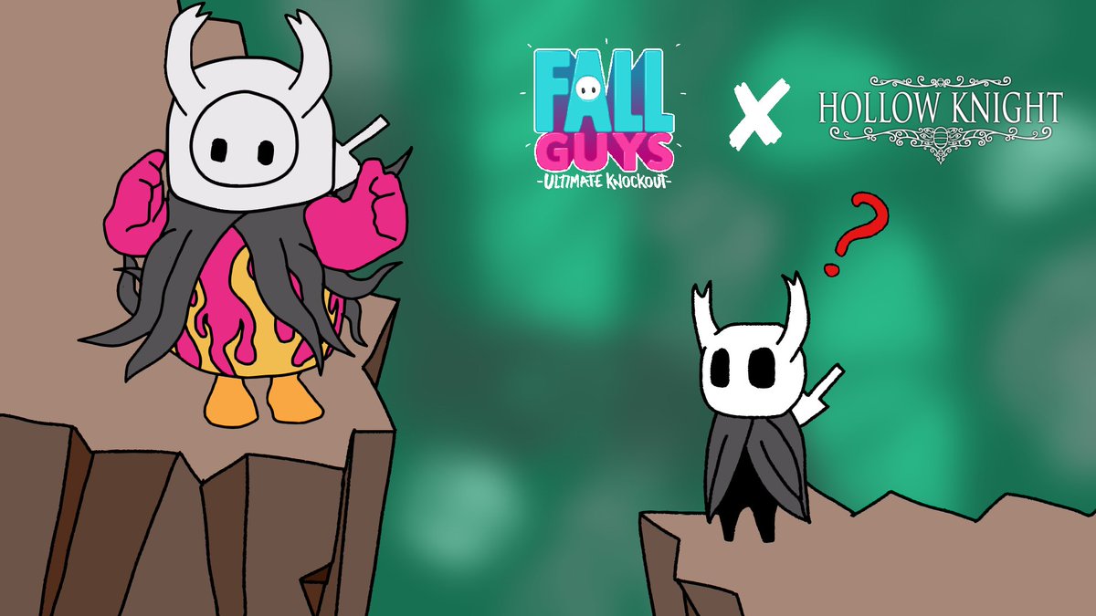 Sr_Aburrido's tweet photo. Y'all tweeting about concepts and crossovers... Ok, hear me out

@FallGuysGame @TeamCherryGames https://t.co/WW9NqNn8Ri