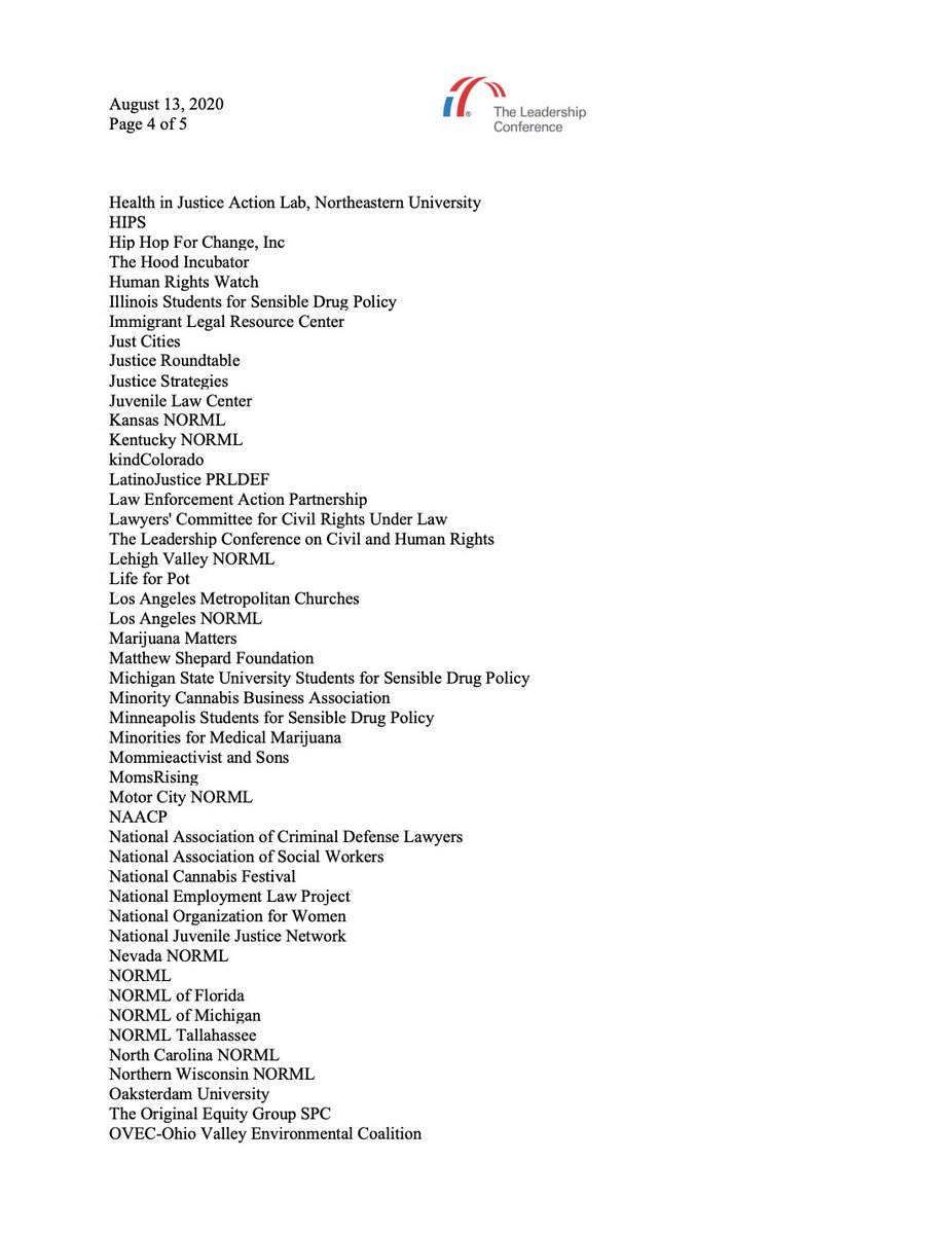 Screenshot of page 4 of the letter. The full text is linked in the original tweet.