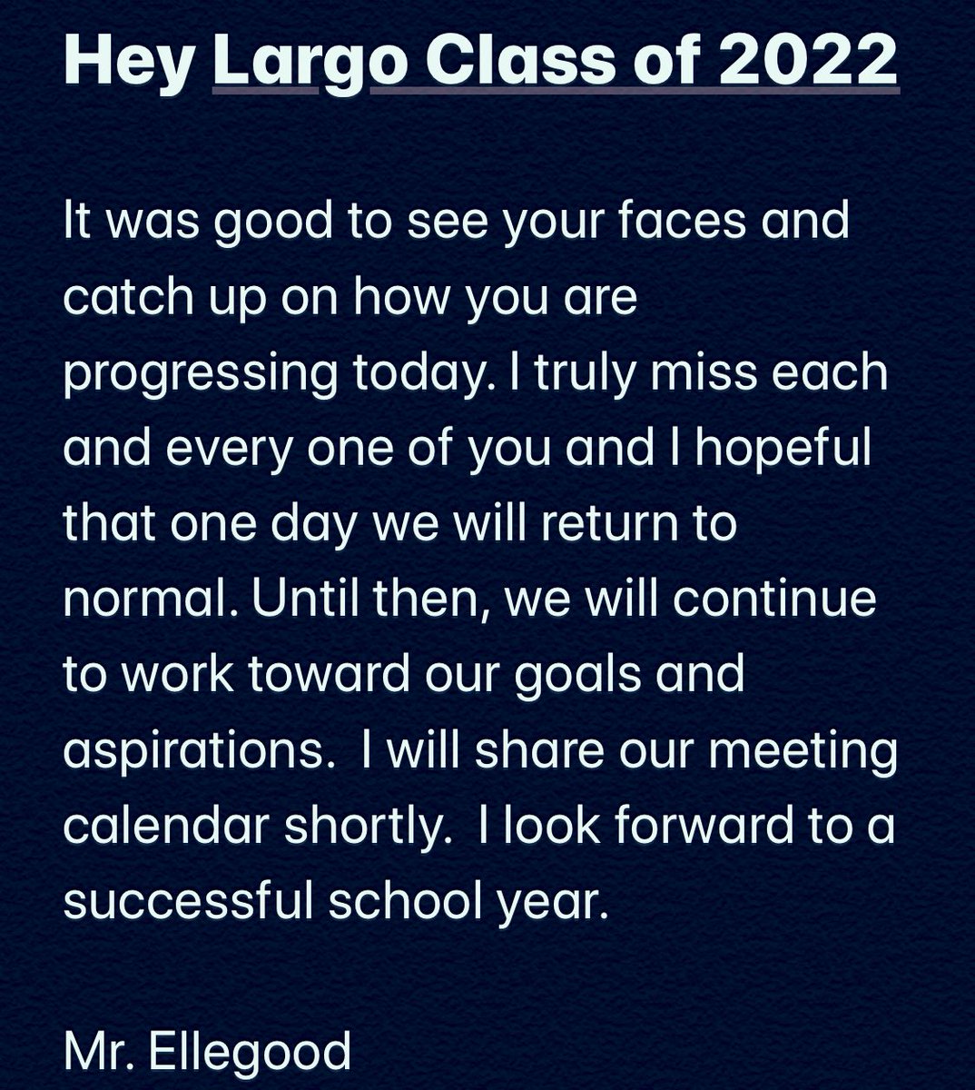 LargoHS2k22 (@lhs2k22) on Twitter photo 