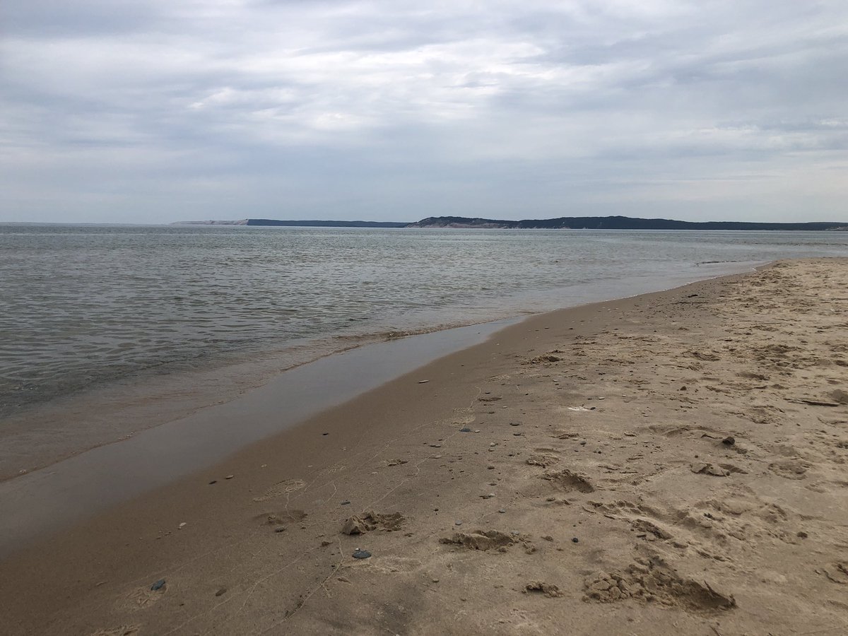 CampBrood's tweet photo. #beautiful #beach. Where the platte River meets Lake Michigan. https://t.co/TYfzwX97I0