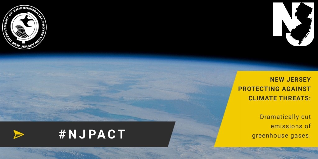 In January, Governor Murphy signed EO100, which established NJ PACT (Protecting Against Climate Threats). The goal? Responding to current climate threats and reducing future climate damages. #NJPACT:  http://www.nj.gov/dep/njpact/ 