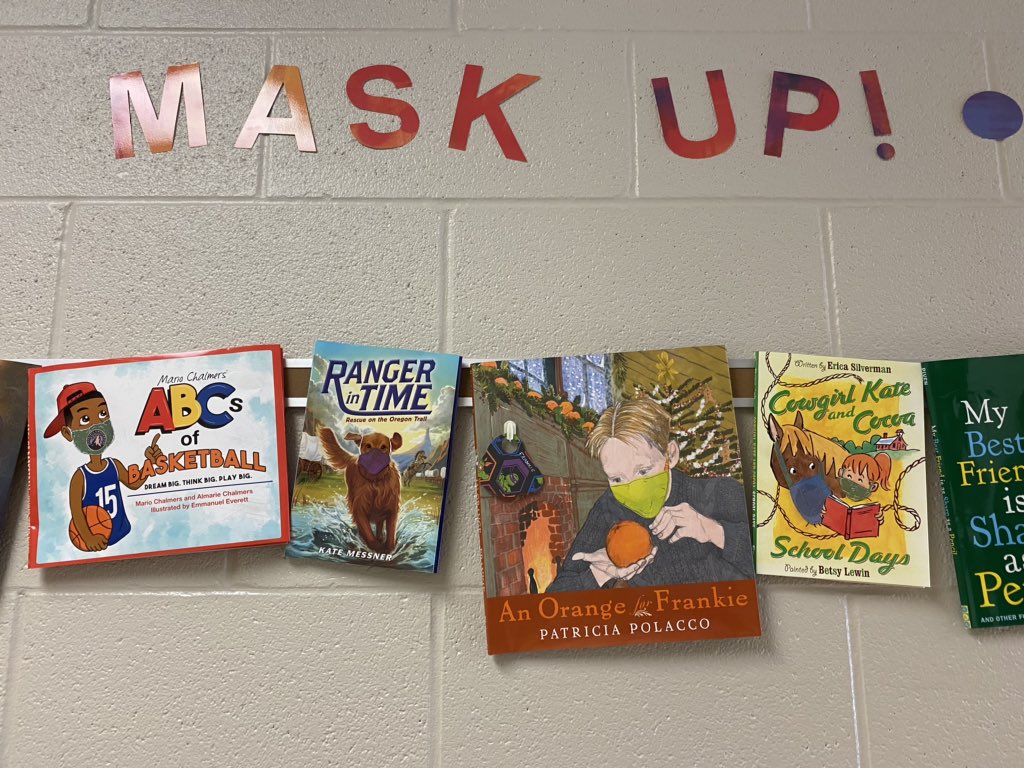 Prepping for our awesome Franklin students! Mask Up! <a href="/WPSFranklinLib/">Reading Roost</a> <a href="/usd259libraries/">usd259libraries</a> <a href="/ksschoollib/">Kansas Association of School Librarians</a> <a href="/WichitaUSD259/">Wichita Public Schools</a> #wpsproud
