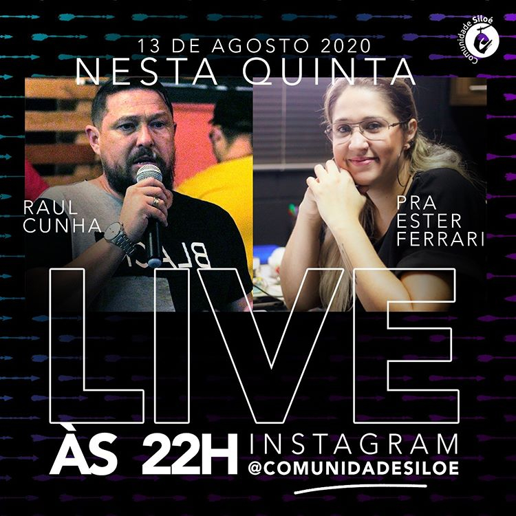 comsiloeoficial's tweet photo. Hoje às 22h teremos LIVE com a Pra Ester Ferrari conversando com o Raul Cunha supervisor da Comunidade Siloé. Não perca!
Acompanhe e mandem perguntas: https://t.co/xRQdy1JG3q https://t.co/pOFFCFjbLx