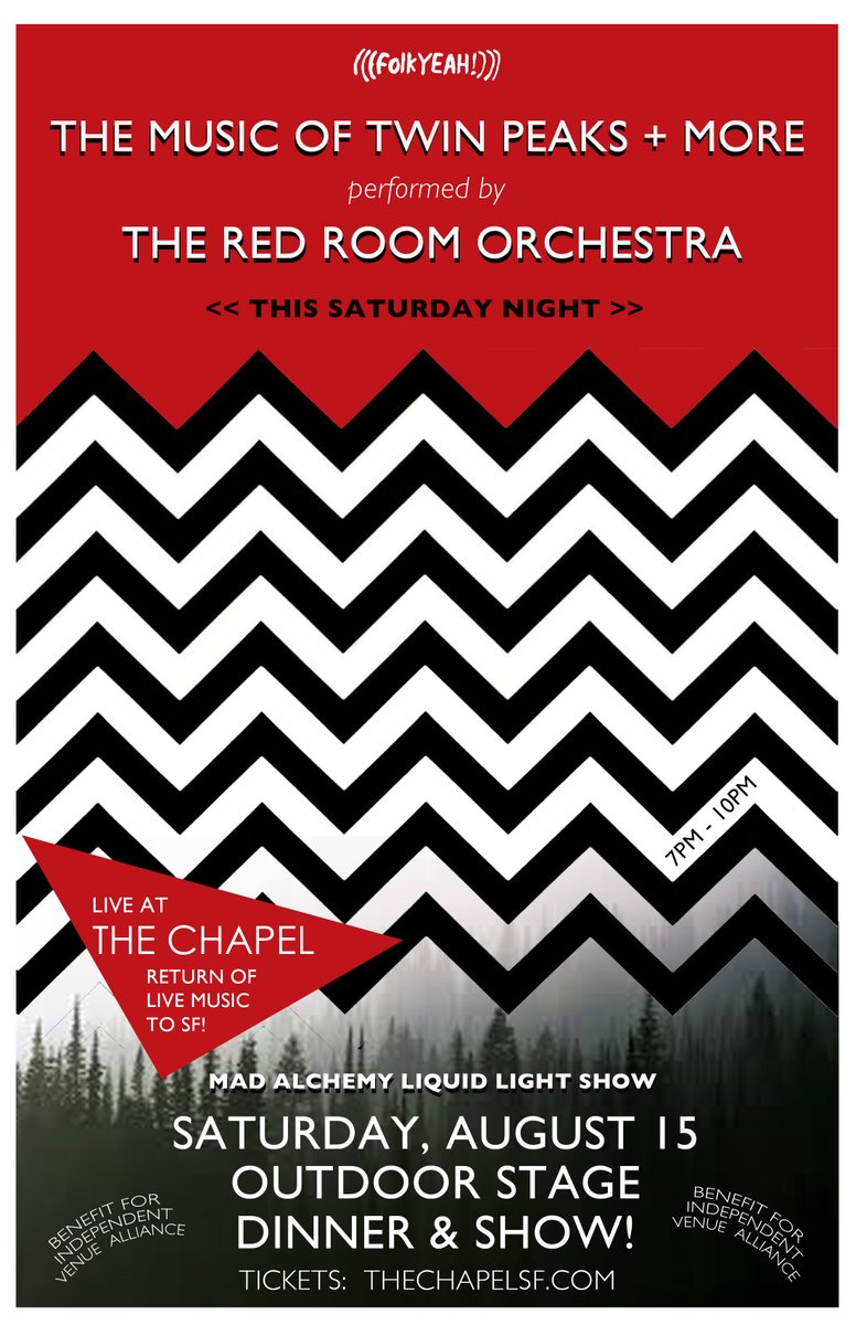 thebaybridged's tweet photo. Missing live shows? Us too. Our friends at @TheChapelSF are staging a socially-distanced, outdoor event to scratch that itch. Come out to see @RedRoomOrch and support independent venues. https://t.co/dOSKRl7ll8