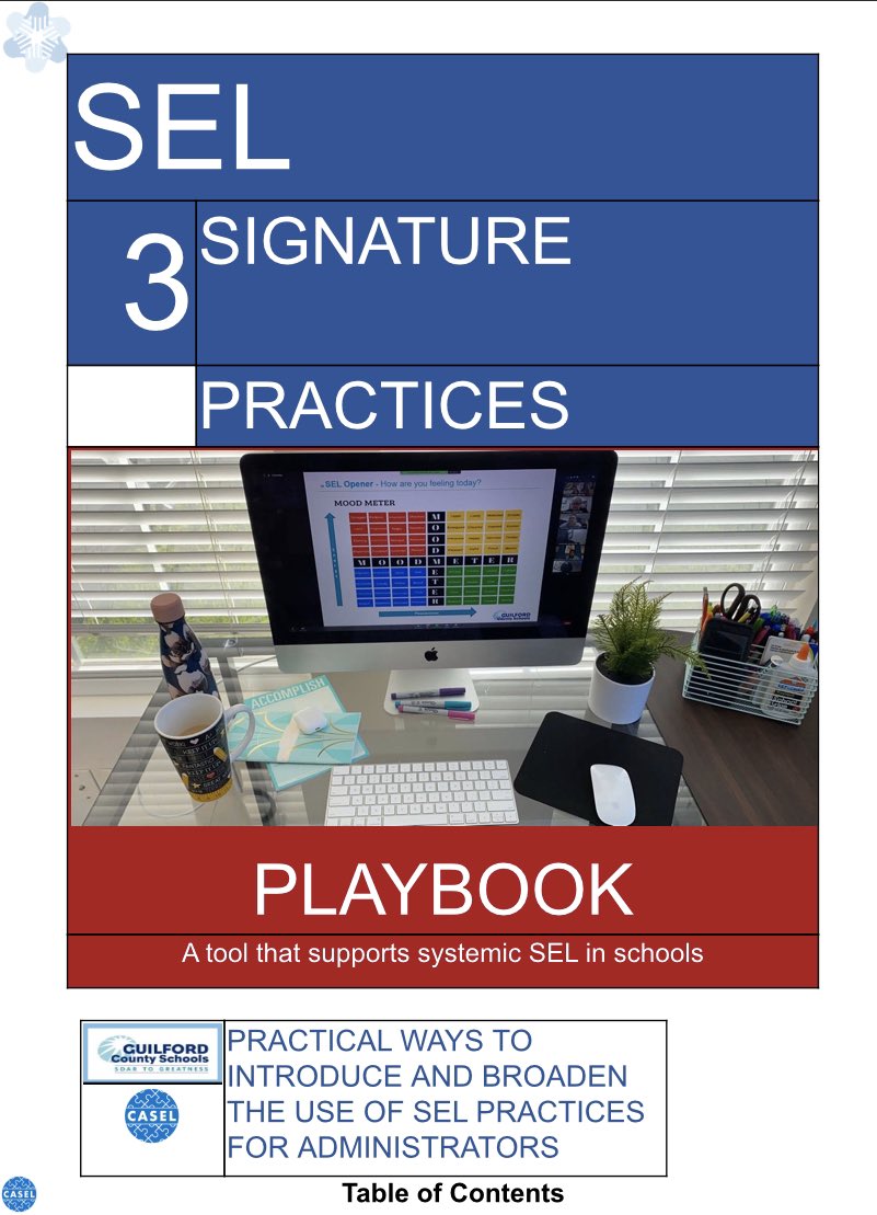 GCS_SEL_Office's tweet photo. It’s official!!! Our SEL 3 Signature Practices Playbook has been released and we couldn’t be more excited to share this amazing resource with you!!! #SEL #adultSEL #2020letsgo #doahappydance @GCSchoolsNC @GCSNewTeachers https://t.co/G5W5KSZjAU