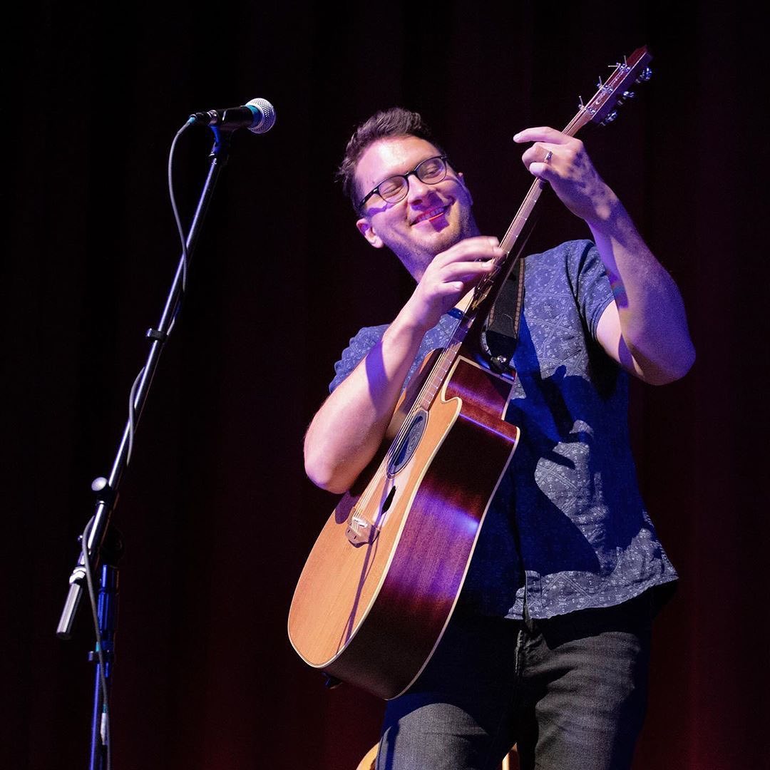 gvilleevents's tweet photo. ๐ธ Electric. ๐ถ Acoustic. ๐ Everything we need. #TuneInSC to tonight's Sound Check virtual concert series with Jacob Johnson (@One_TakeJake). https://t.co/VNfBmXVSu3