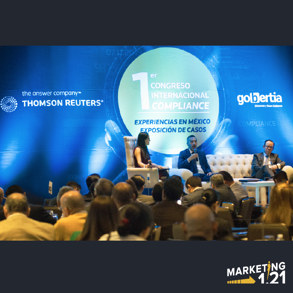 Marketing121's tweet photo. Los momentos con nuestros clientes son lo más importante, es por ello que no podemos olvidar el 1er Congreso Internacional Compliance que llevamos de la mano con @TRDofiscal en el que tuvimos la dicha de recibir a más de 300 asistentes. #TBT https://t.co/v7C8x7ZqgV