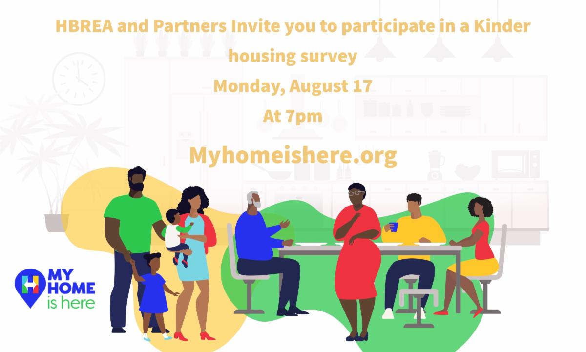 JOINHBREA's tweet photo. SAVE THE DATE TO PARTICIPATE! Does your home and neighborhood represent what you value?  HBREA and its esteemed partners aim to ensure that the voices of people of color, particularly black voices, are affirmed, valued, and represented. https://t.co/iwRjgBASJM https://t.co/fDGJtmuzpw